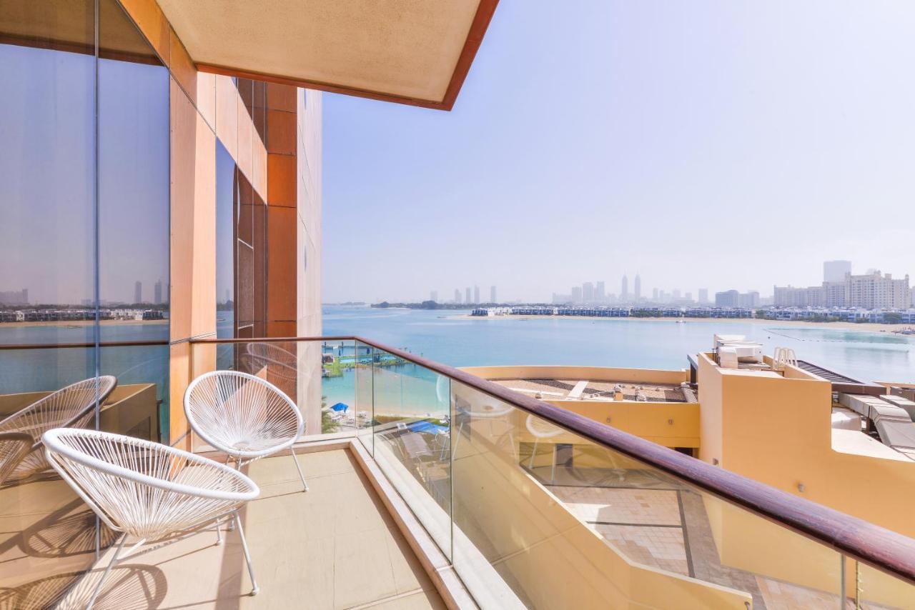 Ferienwohnung Tiara - Luxury Palm Jumeirah - Private Beach And Pool! Dubai Exterior foto